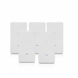 Ubiquiti UAP-AC-M-PRO UniFi Mesh Pro Outdoor Cloud Managed WiFi 5 Access Point, Five Pack w/ 3-Year Hosted Cloud Controller (1750Mbps AC)